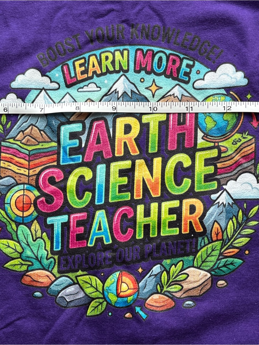 Women’s Earth Science Teacher T-Shirt